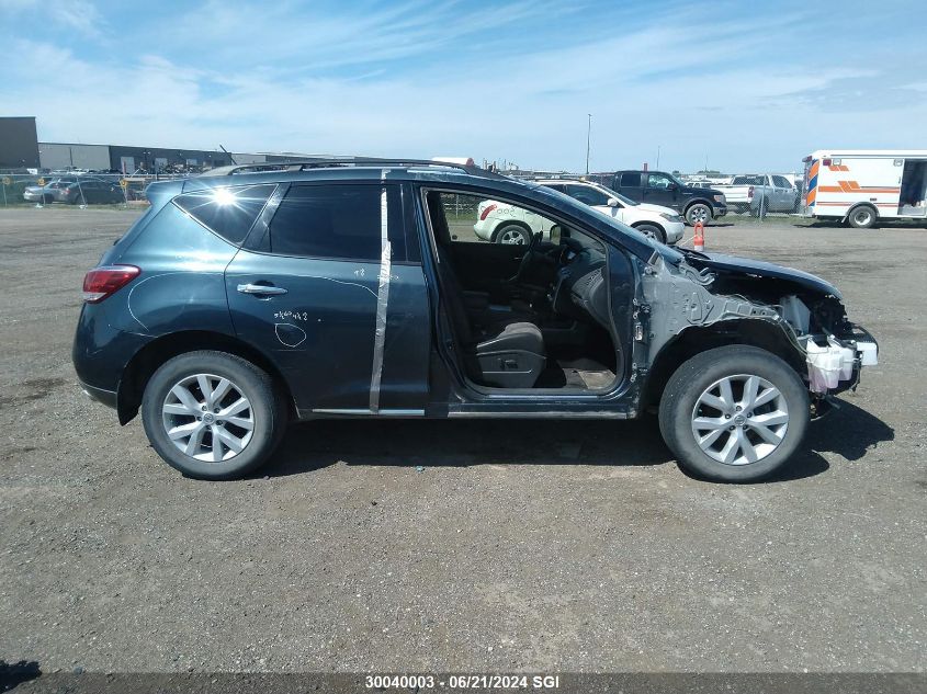 2012 Nissan Murano S/Sl/Le VIN: JN8AZ1MW8CW229370 Lot: 30040003