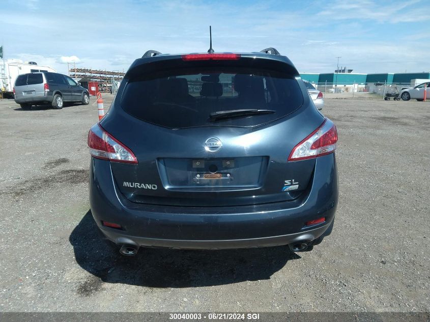 2012 Nissan Murano S/Sl/Le VIN: JN8AZ1MW8CW229370 Lot: 30040003