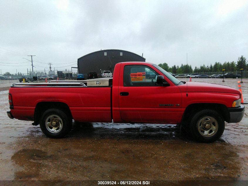 2000 Dodge Ram 1500 VIN: 1B7HC16X1YS596949 Lot: 30039524