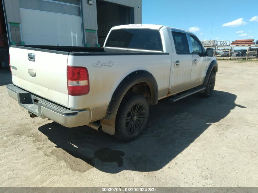 2007 Ford F150 Supercrew VIN: 1FTPW14V67FB36102 Lot: 30039705