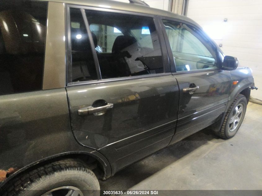 2006 Honda Pilot Ex VIN: 2HKYF18536H529655 Lot: 30035635