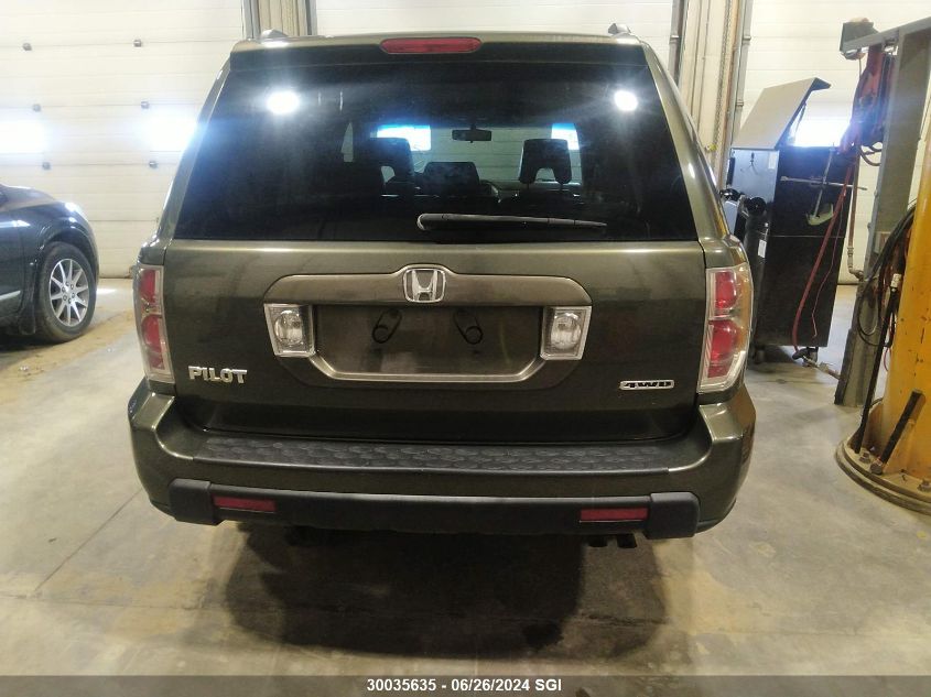 2006 Honda Pilot Ex VIN: 2HKYF18536H529655 Lot: 30035635