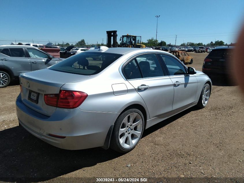 2013 BMW 3 Series VIN: WBA3B3C56DF534538 Lot: 30039243