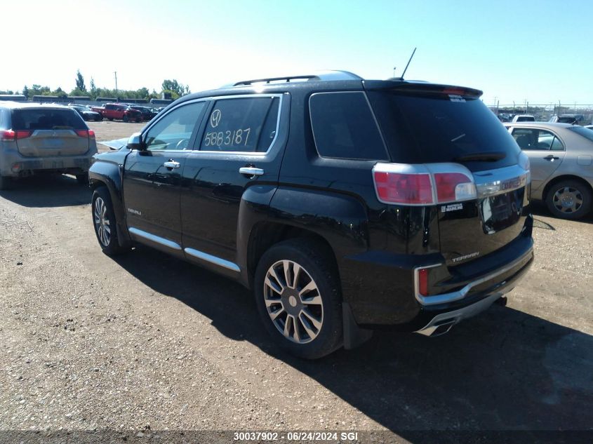 2016 GMC Terrain Denali VIN: 2GKFLVE37G6219464 Lot: 30037902