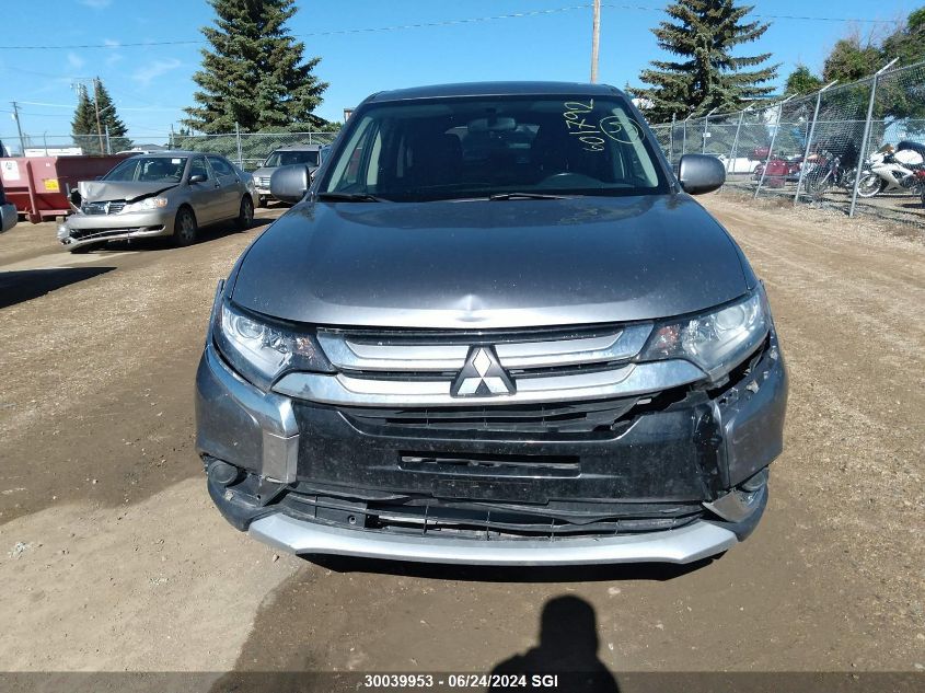 2016 Mitsubishi Outlander Es VIN: JA4AZ2A37GZ601792 Lot: 30039953