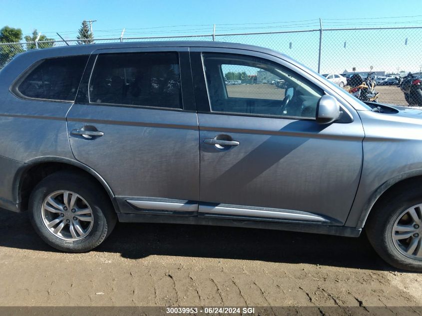 2016 Mitsubishi Outlander Es VIN: JA4AZ2A37GZ601792 Lot: 30039953