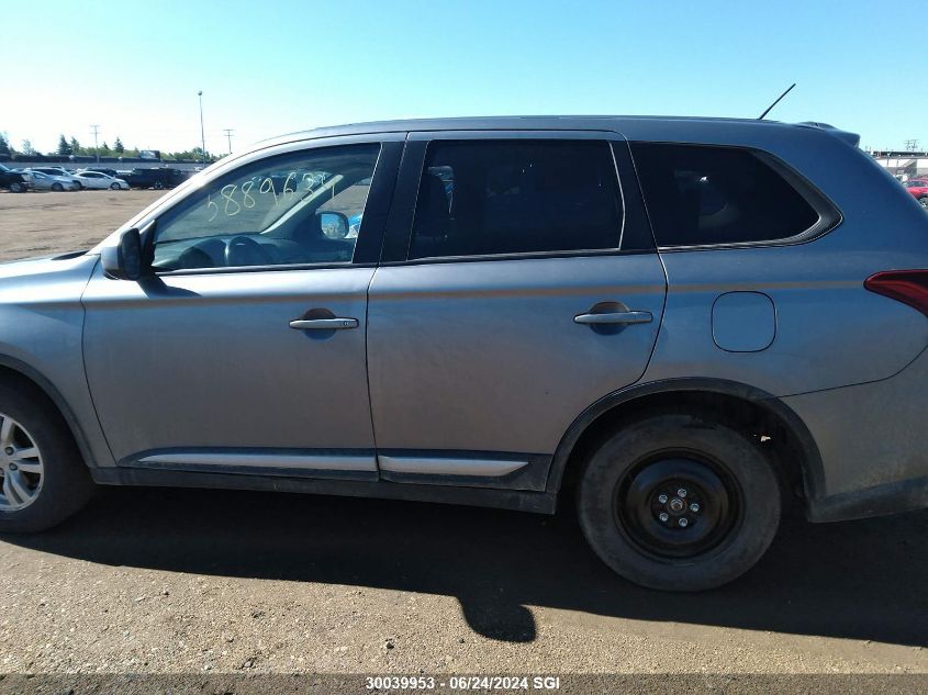 2016 Mitsubishi Outlander Es VIN: JA4AZ2A37GZ601792 Lot: 30039953