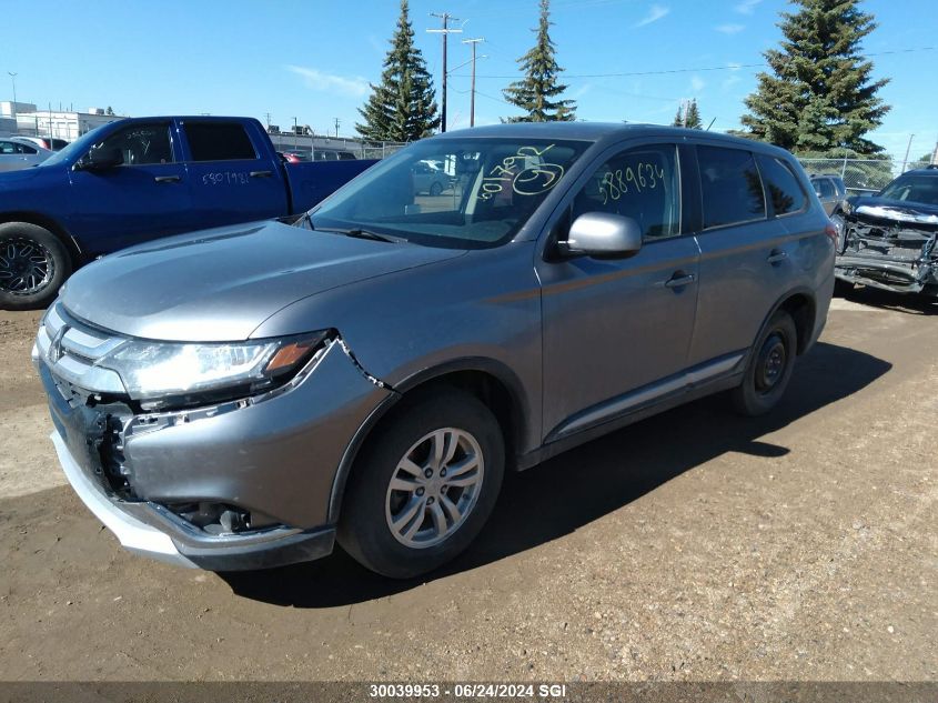 2016 Mitsubishi Outlander Es VIN: JA4AZ2A37GZ601792 Lot: 30039953