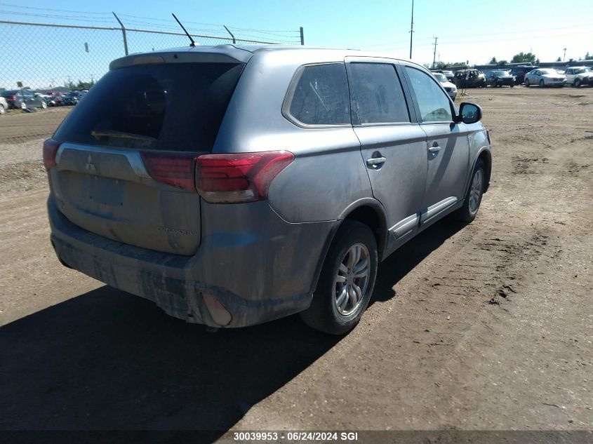 2016 Mitsubishi Outlander Es VIN: JA4AZ2A37GZ601792 Lot: 30039953