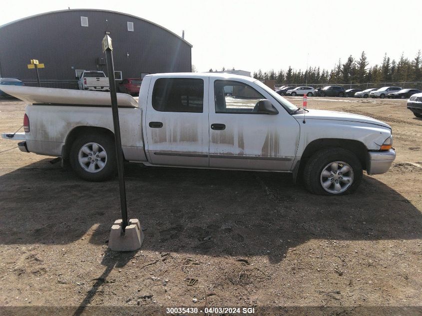 2003 Dodge Dakota Quad Slt VIN: 1D7HL48N03S189684 Lot: 30035430