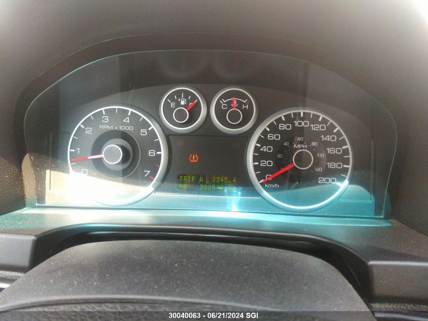 2009 Ford Fusion Sel VIN: 3FAHP08159R220233 Lot: 30040063