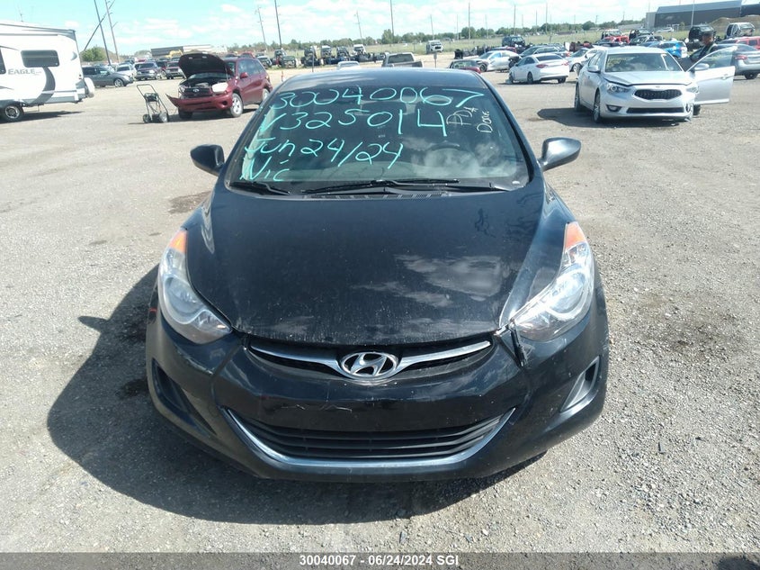 2013 Hyundai Elantra Gls/Limited VIN: 5NPDH4AE6DH325014 Lot: 30040067