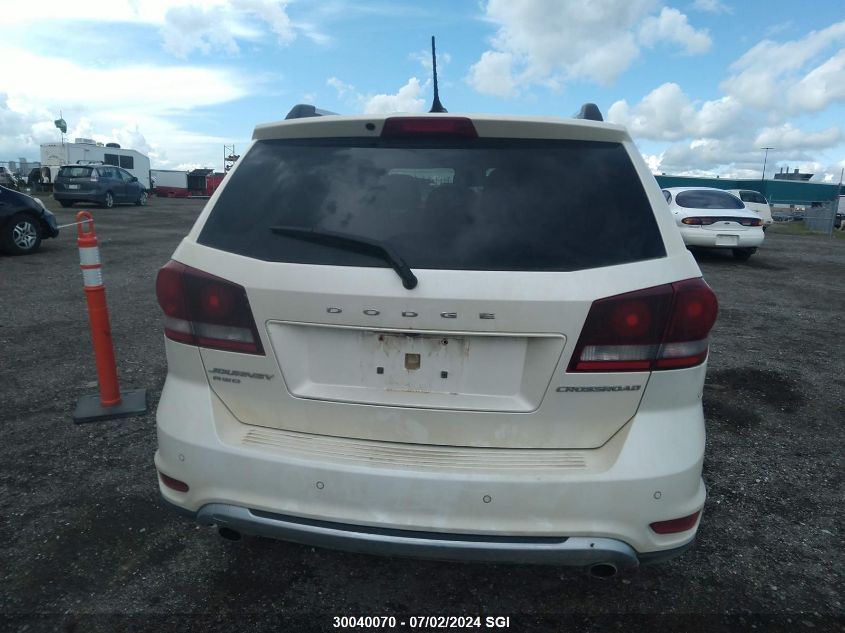 2016 Dodge Journey Crossroad VIN: 3C4PDDGG3GT140425 Lot: 30040070