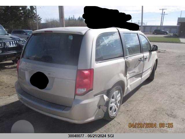 2014 Dodge Grand Caravan Se VIN: 2C4RDGBG2ER127652 Lot: 30040077
