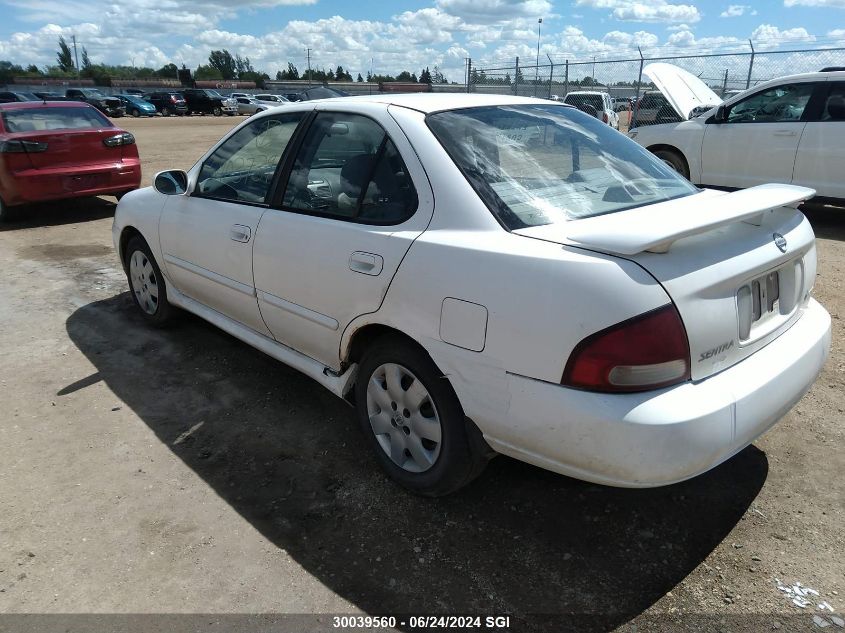 2003 Nissan Sentra Xe/Gxe VIN: 3N1CB51D93L803888 Lot: 30039560