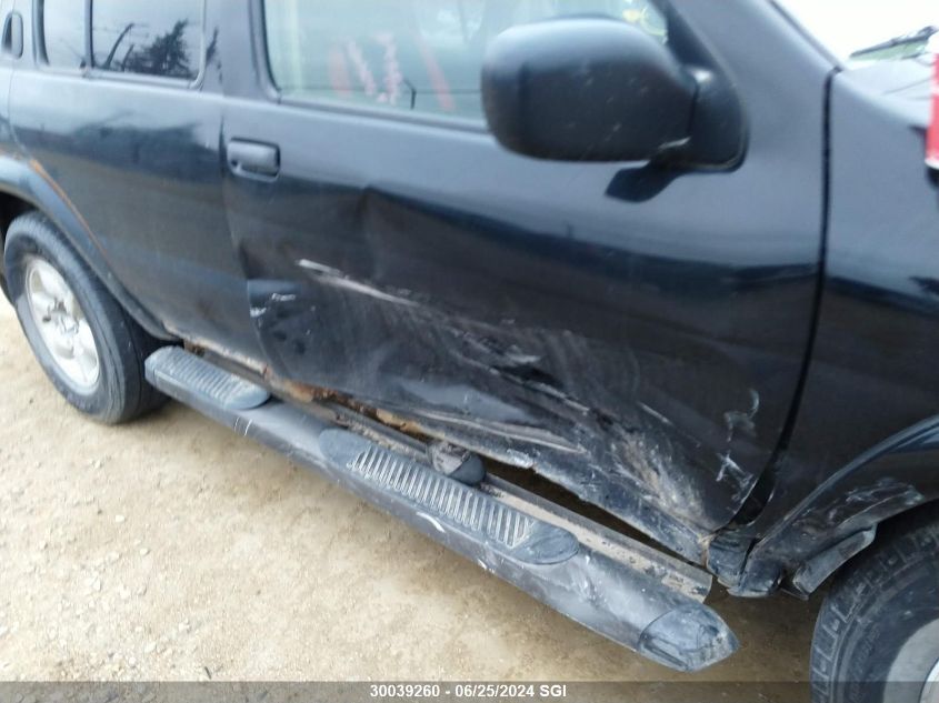 2002 Nissan Pathfinder Le/Se VIN: JN8DR09Y92W706792 Lot: 30039260