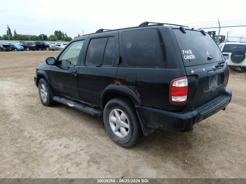 2002 Nissan Pathfinder Le/Se VIN: JN8DR09Y92W706792 Lot: 30039260