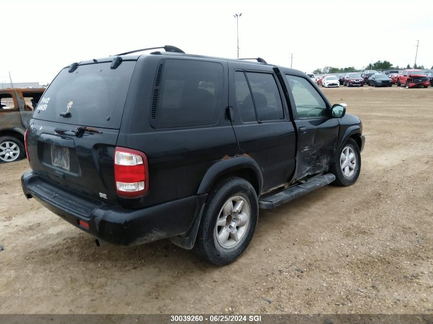 2002 Nissan Pathfinder Le/Se VIN: JN8DR09Y92W706792 Lot: 30039260