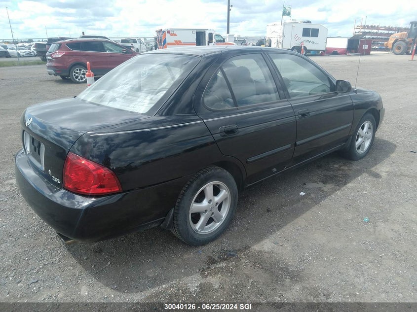2004 Nissan Sentra 2.5S VIN: 3N1AB51A04L739433 Lot: 30040126