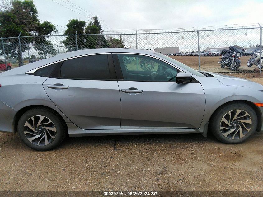 2018 Honda Civic Ex VIN: 2HGFC2F82JH027208 Lot: 30039795