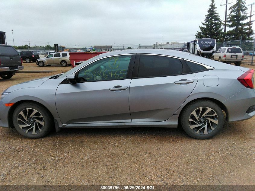 2018 Honda Civic Ex VIN: 2HGFC2F82JH027208 Lot: 30039795