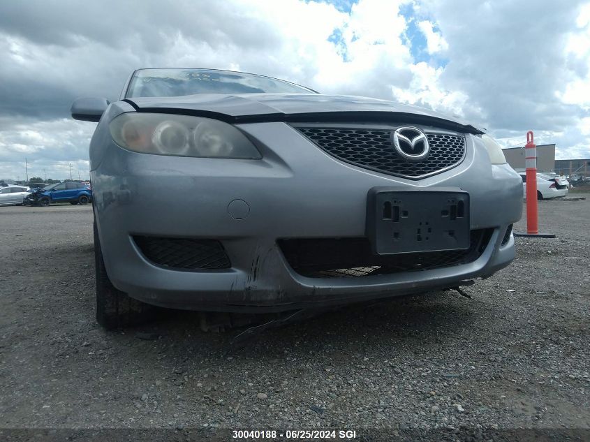 2005 Mazda 3 I VIN: JM1BK12F351252062 Lot: 30040188