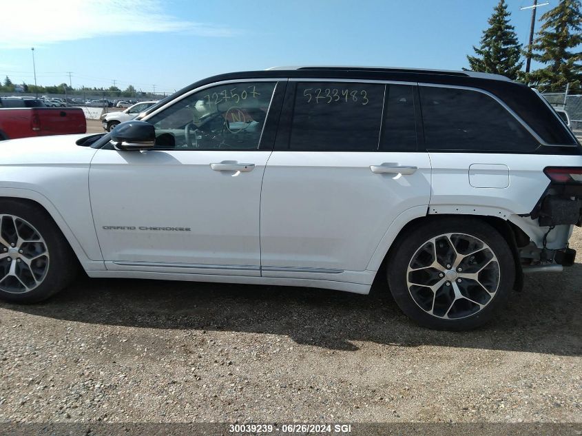 2023 Jeep Grand Cherokee Summit/Summit Reserve VIN: 1C4RJHEG1P8727507 Lot: 30039239