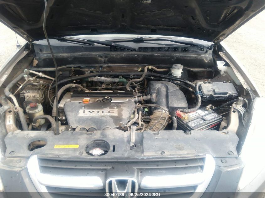 2004 Honda Cr-V Ex VIN: JHLRD78894C809759 Lot: 30040189