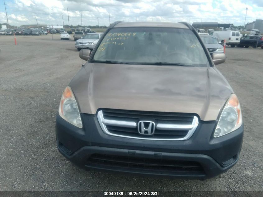 2004 Honda Cr-V Ex VIN: JHLRD78894C809759 Lot: 30040189