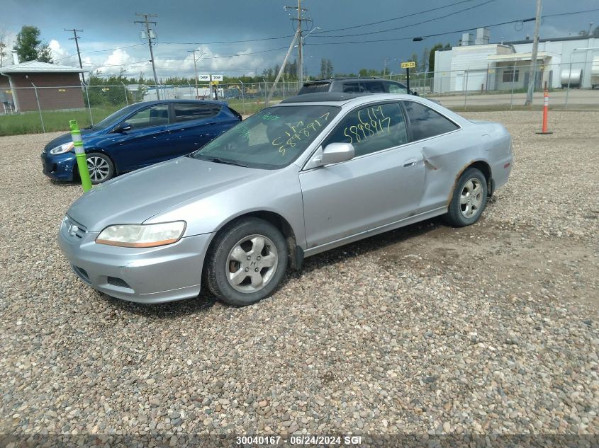 2001 Honda Accord Ex VIN: 1HGCG31571A801400 Lot: 30040167