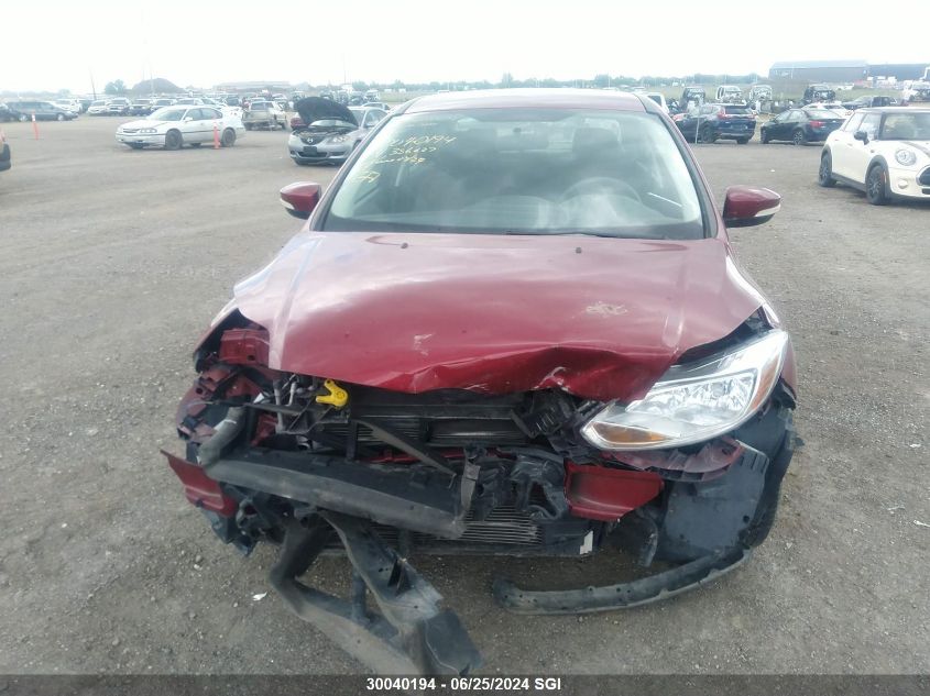 2013 Ford Focus Se VIN: 1FADP3F20DL356627 Lot: 30040194