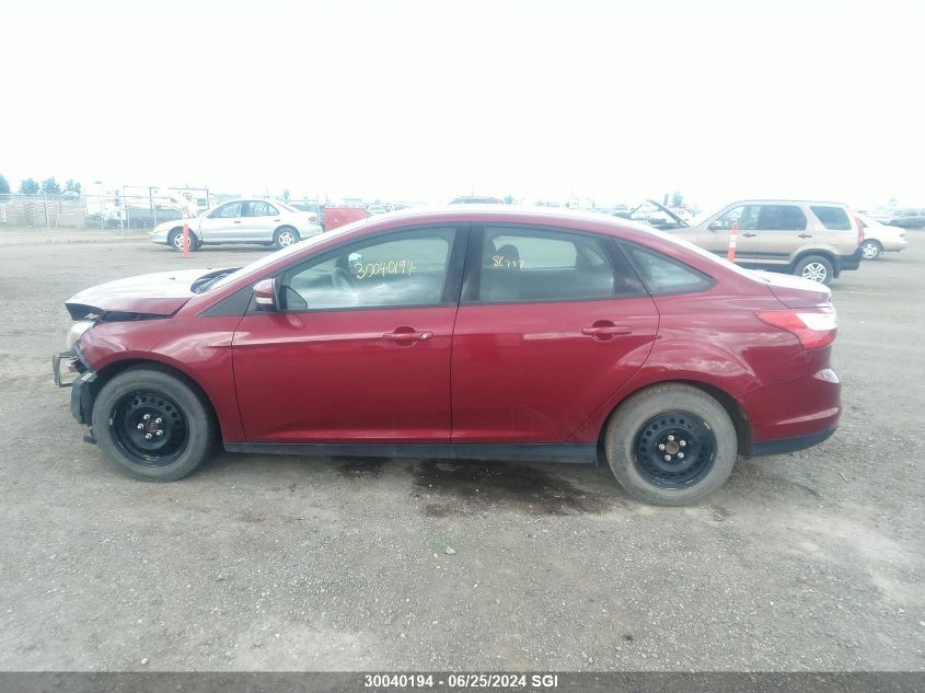 2013 Ford Focus Se VIN: 1FADP3F20DL356627 Lot: 30040194