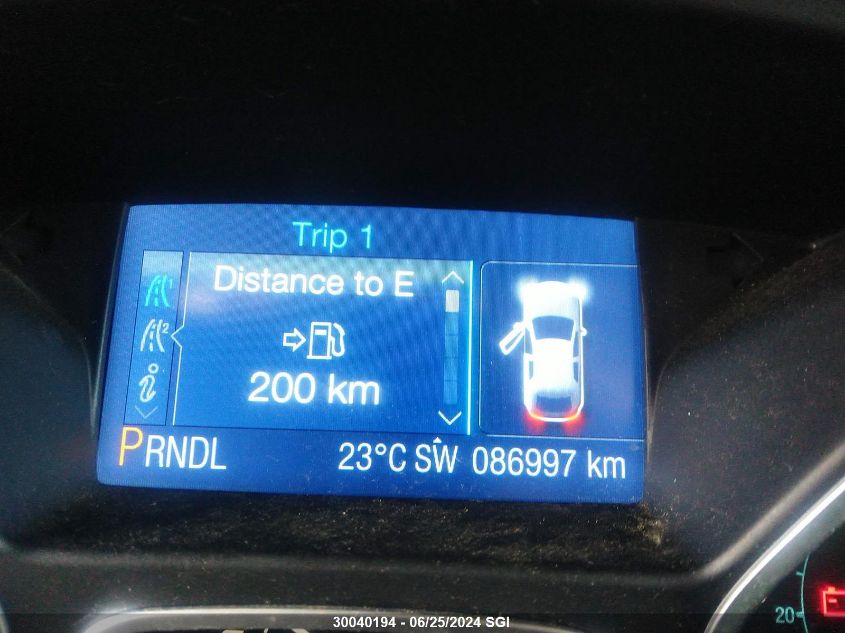 2013 Ford Focus Se VIN: 1FADP3F20DL356627 Lot: 30040194