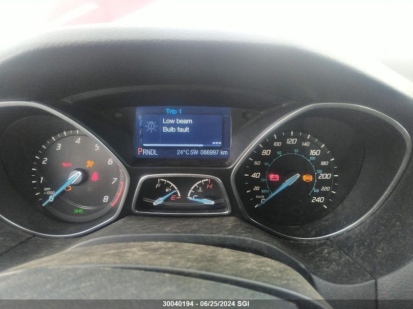 2013 Ford Focus Se VIN: 1FADP3F20DL356627 Lot: 30040194