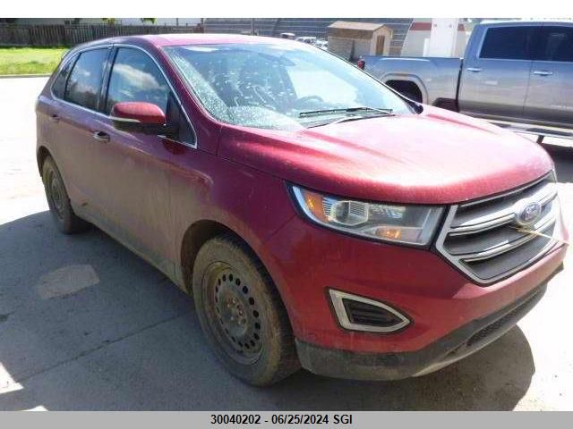 2015 Ford Edge Titanium VIN: 2FMPK4K99FBB82148 Lot: 30040202