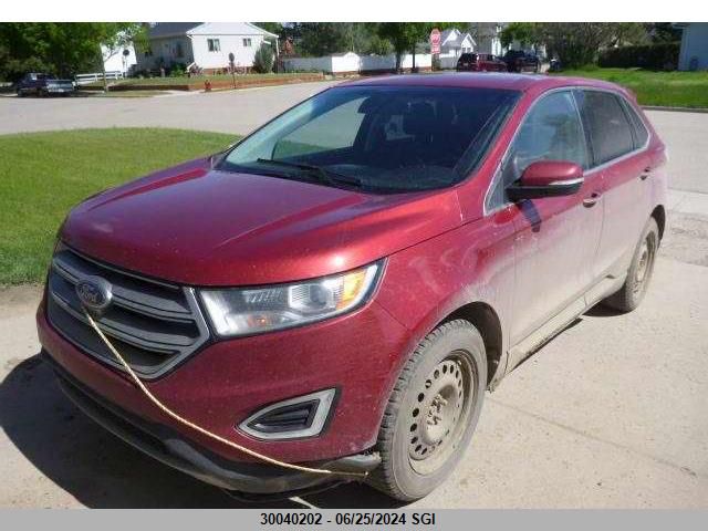 2015 Ford Edge Titanium VIN: 2FMPK4K99FBB82148 Lot: 30040202