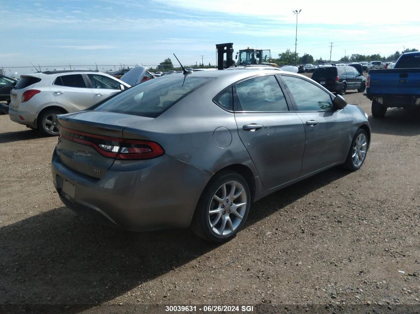 2013 Dodge Dart Sxt VIN: 1C3CDFBA5DD117098 Lot: 30039631