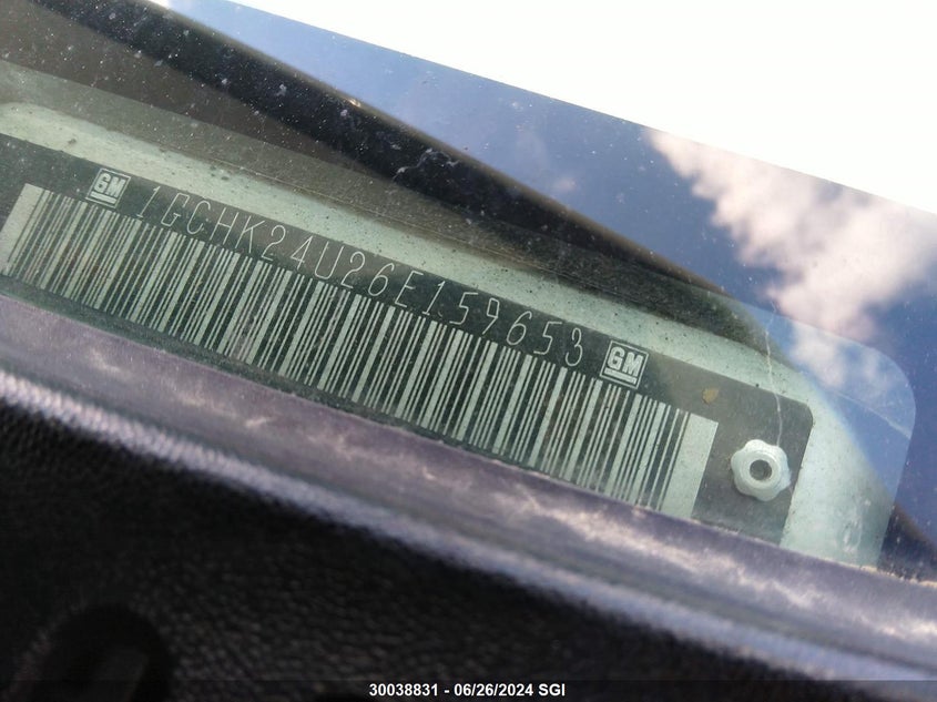 2006 Chevrolet Silverado K2500 Heavy Duty VIN: 1GCHK24U26E159653 Lot: 30038831