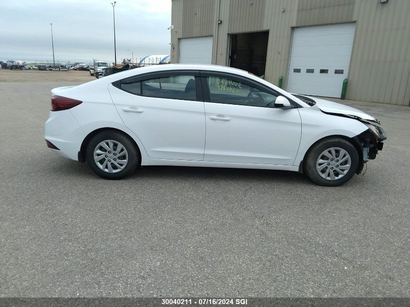 2019 Hyundai Elantra Se VIN: KMHD74LF7KU735182 Lot: 30040211