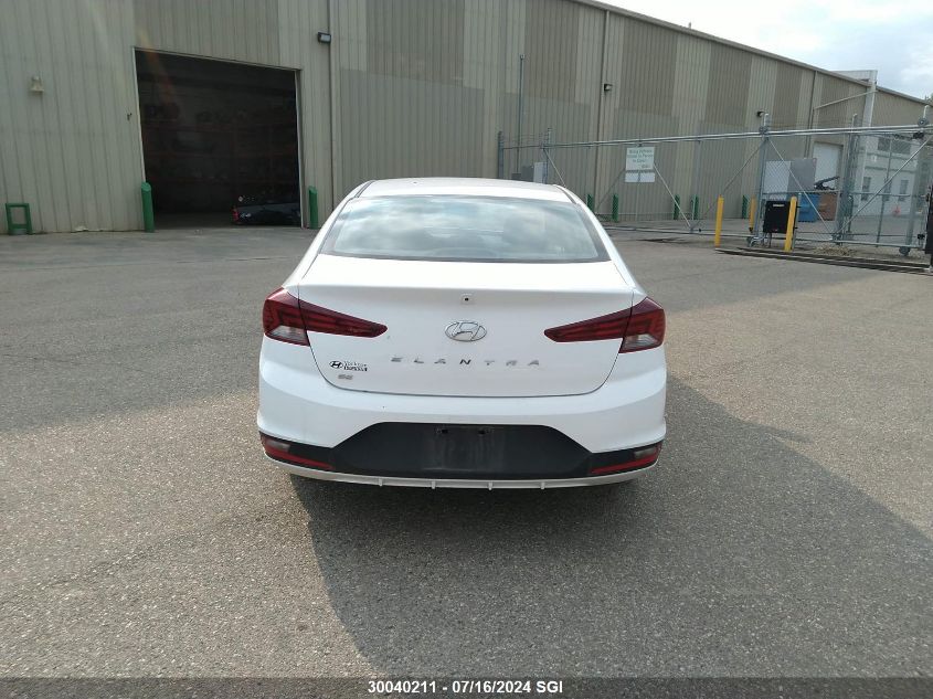 2019 Hyundai Elantra Se VIN: KMHD74LF7KU735182 Lot: 30040211