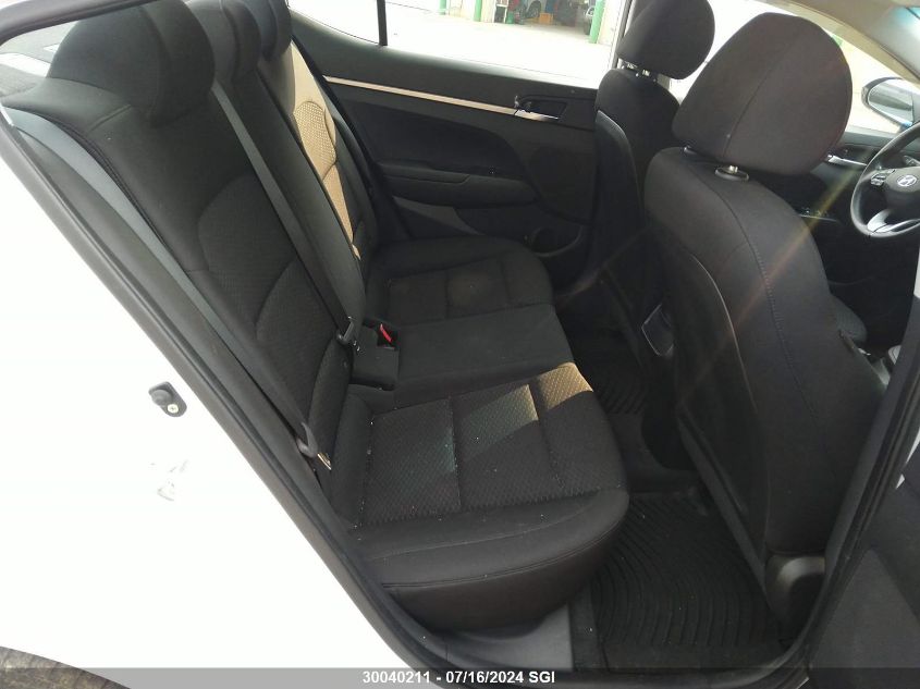 2019 Hyundai Elantra Se VIN: KMHD74LF7KU735182 Lot: 30040211