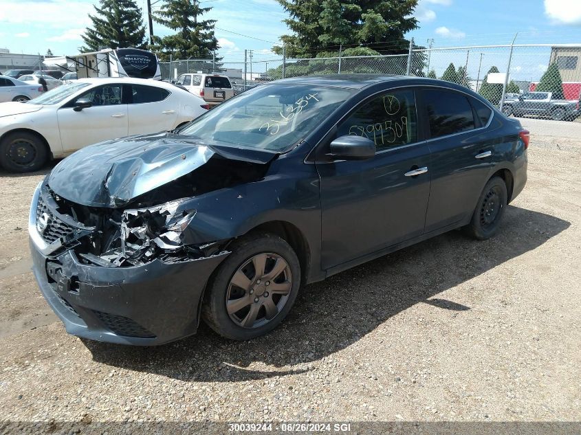 2017 Nissan Sentra S/Sv/Sr/Sl VIN: 3N1AB7AP3HY316354 Lot: 30039244