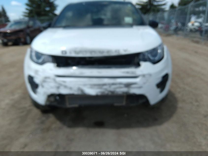 2016 Land Rover Discovery Sport Se VIN: SALCP2BG6GH603778 Lot: 30039071