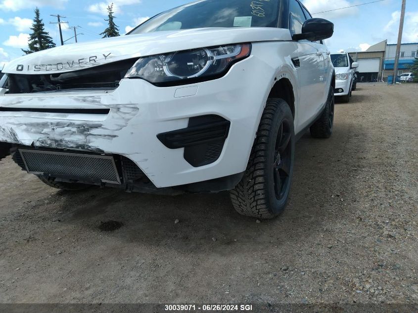 2016 Land Rover Discovery Sport Se VIN: SALCP2BG6GH603778 Lot: 30039071