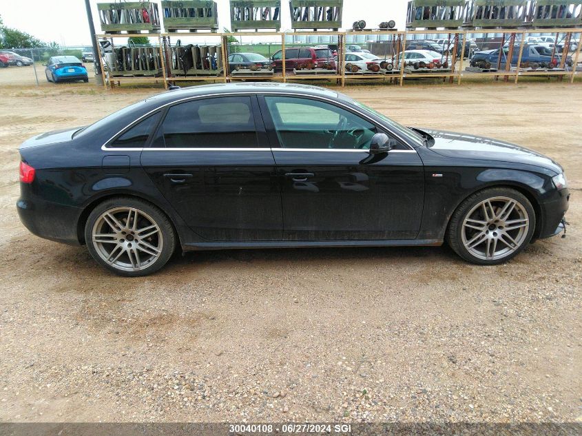 2010 Audi A4 Premium Plus VIN: WAUHFCFLXAN057604 Lot: 30040108