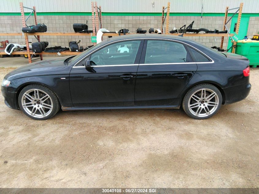 2010 Audi A4 Premium Plus VIN: WAUHFCFLXAN057604 Lot: 30040108