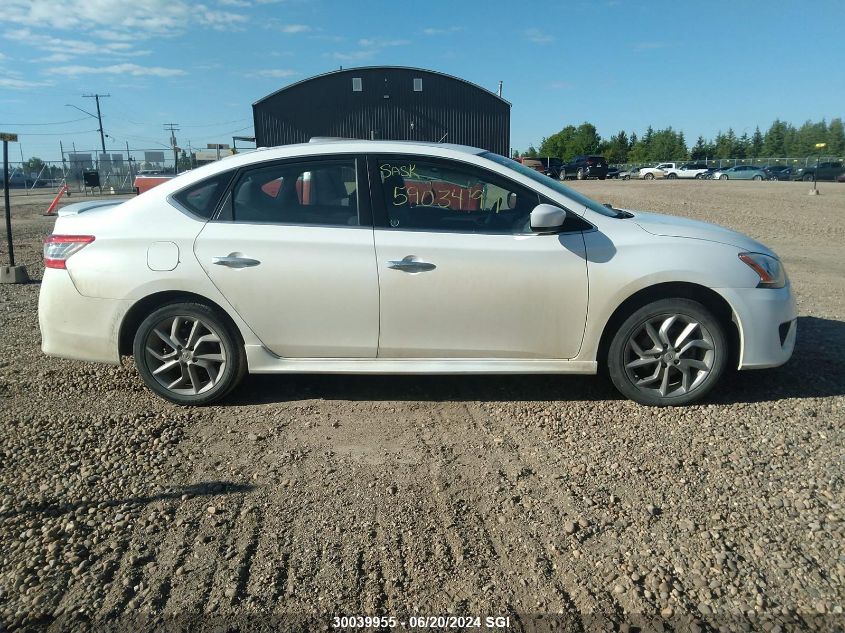 2014 Nissan Sentra S/Sv/Sr/Sl VIN: 3N1AB7AP6EL643615 Lot: 30039955