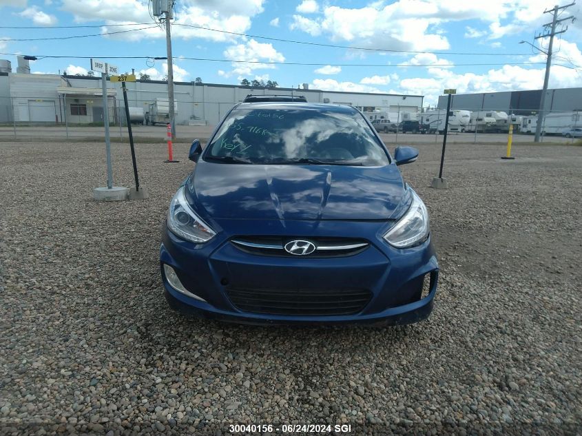 2016 Hyundai Accent Sport VIN: KMHCU5AE4GU296356 Lot: 30040156