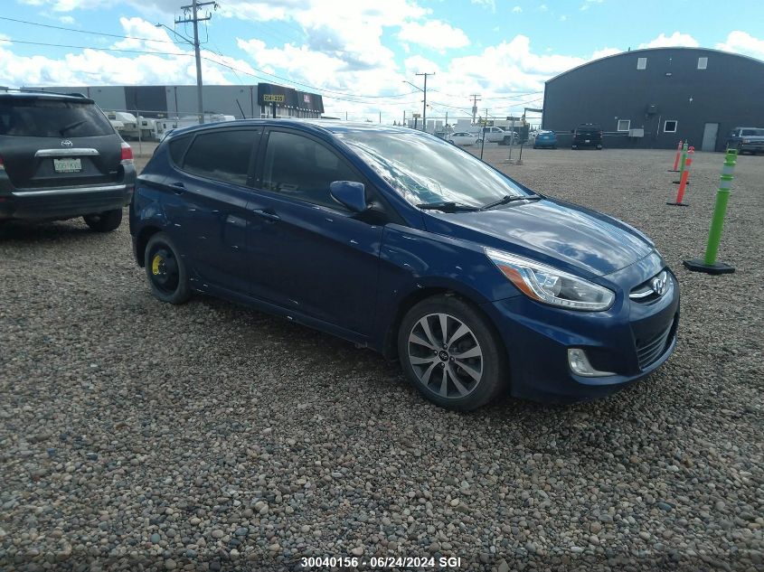 2016 Hyundai Accent Sport VIN: KMHCU5AE4GU296356 Lot: 30040156