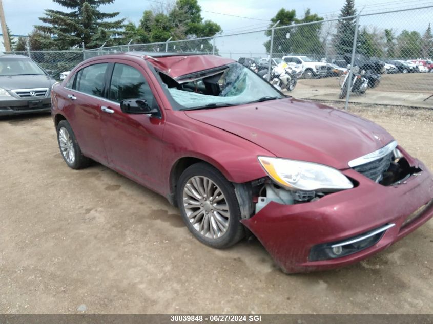 2012 Chrysler 200 Limited VIN: 1C3CCBCG6CN244188 Lot: 30039848